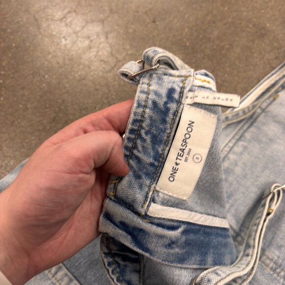 Free People OneTeaspoon Pini Denim Playsuit - Picture 9 of 12